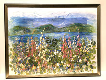 Load image into Gallery viewer, Foxglove over Trincomali : Edition #36 : Hand Painting Embellished