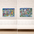 Victorian Row : Art Print