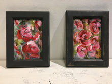 Load image into Gallery viewer, Pair of Rose paintings
