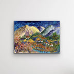 Patchwork in Provence : Art Print