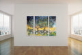 “Contentment” A triptych limited edition, shipped rolled with Canada Post