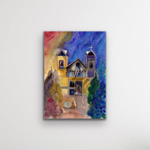 Blessing at Chimayo : Art Print
